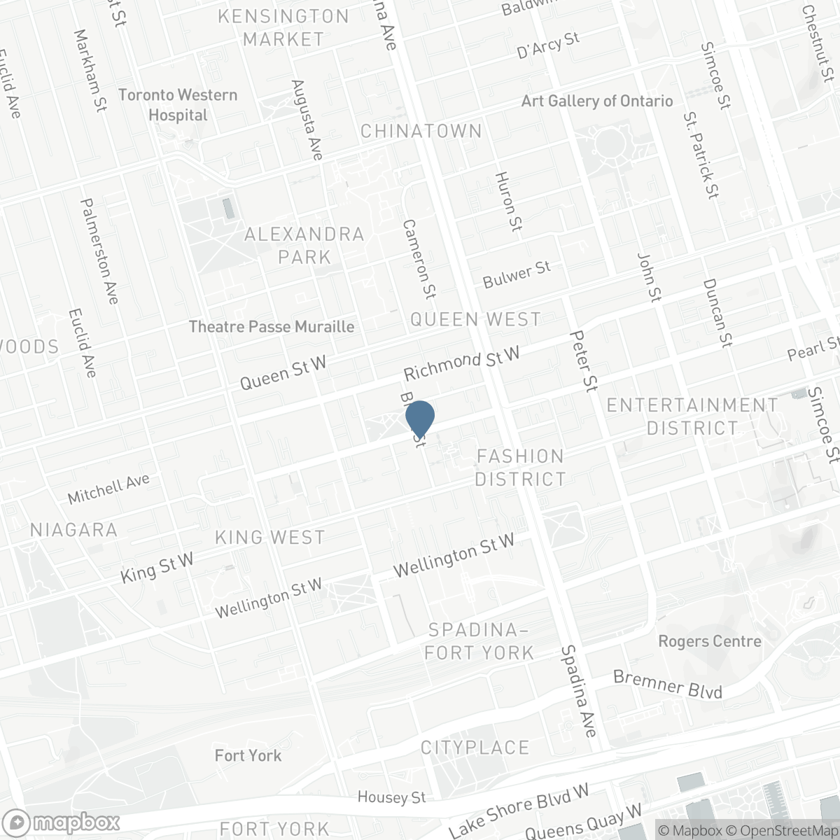 205 - 39 BRANT STREET, Toronto, Ontario M5V 1S7